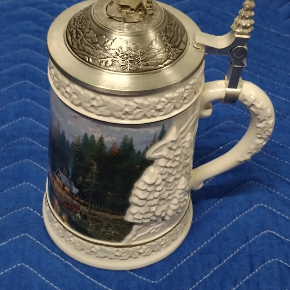 New Thomas Kinkade collectible beer stein - Picture 2 of 9